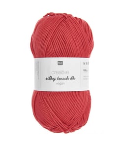 Fil à tricoter Creative Silky Touch Dk Vegan - 100gr - Rico Design 028 Rose Azalée