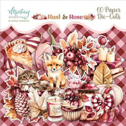Die cuts éléments décoratifs 60 pièces Mintay By Karola RIUST & ROSE