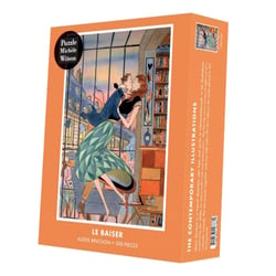 Le baiser de Bruchon - Puzzle Michèle Wilson