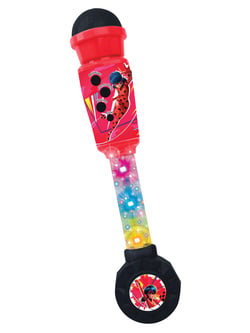 Microphone Miraculous avec tube lumineux et enceinte