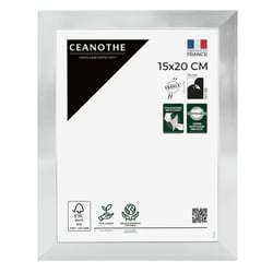 Cadre photo Precious acier 15x20 cm
