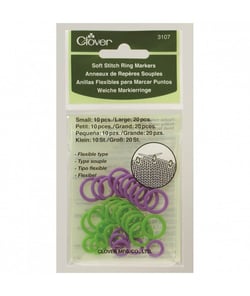 Anneaux de repéres souples - Clover Multicolore