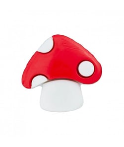 Bouton Champignon Tue-mouche polyester à queue 22mm - Prym Rouge