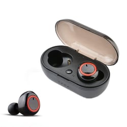 Ecouteurs Bluetooth Sans Fil Touch Haute Qualité Sonore 10m Distance Noir Bleu YONIS