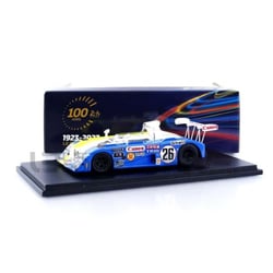 Voiture miniature de collection - SPARK - SIGMA MC73 - 1/43 - Le Mans 1973 - Bleu/Blanc/Jaune