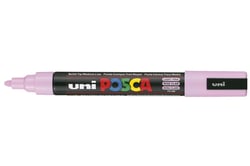Lot de 12 marqueurs peinture pointe conique moyenne - POSCA - Rose clair
