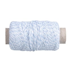 Fil, ø 1mm, bleu clair, sur rouleau env. 35m, 10g