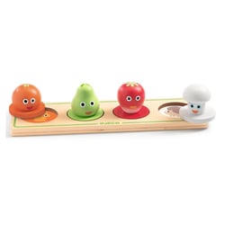 PUZZLES GROS BOUTONS - Vegi'n'Co - Djeco