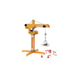 Grue Elevatrice Jaune et Orange - Hape