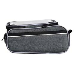 Avizar Support Smartphone Vélo Étanche avec Sacoche Cadre Gris