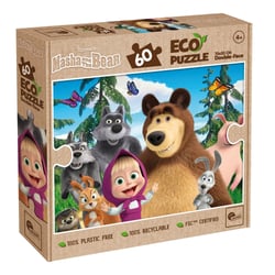 Eco-puzzle 60 Pcs Double Face Masha