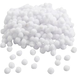 Pompons, d 10 mm, blanc, 450 pièces/ 1 Pq.