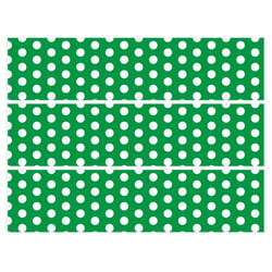 Contours de gâteaux - Pois Blanc/Vert