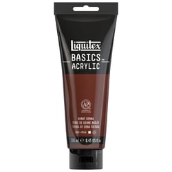 Peinture Acrylique en tube terre de sienne brûlée 250ml - Liquitex Basics