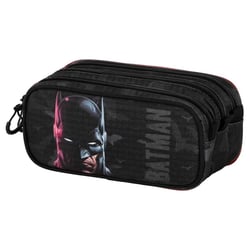 Trousse Batman Noire 22 CM - 3 compartiments