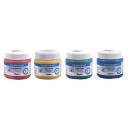 Kit Peinture aux doigts, 4 x 150ml, divers couleurs, Boîte