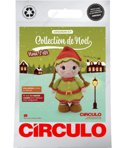Kit Amigurumi de Noël - Nina l'Elfe - Circulo Vert