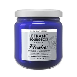 Peinture vinylique - Flashe - Bleu outremer - 043 - Lefranc Bourgeois - 400ml