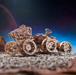Mars Rover Habité- Puzzle 3D mécanique Ugears-Models