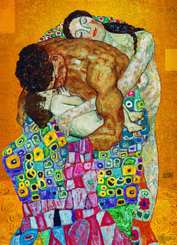 Puzzle 1000 pièces - Gustav Klimt - La Famille - Eurographics