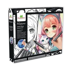 Atelier Manga Sycomore -  Kemonomimi - Marqueurs et papiers layout