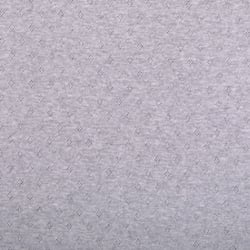 Tissu Jersey Coton ajouré uni Gris chiné