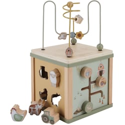 Cube d'activités en bois Little Farm - Little Dutch