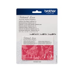 Stop 21 motifs dentelle - ScanNCut - Brother
