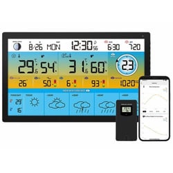 Station météo écran couleur XXL connectée