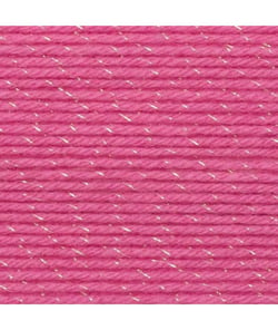 Fil layette à tricoter RICO BABY CLASSIC GLITZ DK - Rico Design 03 Rose