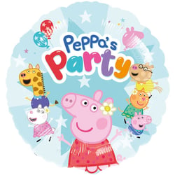 Ballon Aluminium Hélium Peppa Pig Party - Ø 43 cm