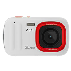 Appareil Photo Numérique HD 72MP Avec Zoom 16X Et Écran 2.4 Pouces Blanc YONIS