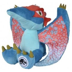 Peluche dinosaure pteranodon 27 cm - dino jurassic world - peluche licence