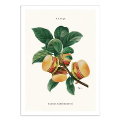 Affiche 50x70 cm - Burger Plant - Jonas Loose