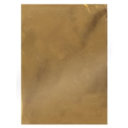 Feuille à écrire pour cire de décoration, or, 1 pce (10x15 cm)