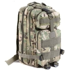 Sac à Dos Tactique Militaire Unisexe Randonnée Imperméable Camouflage Vert Clair YONIS