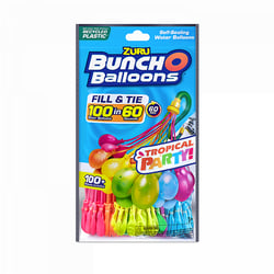 Tropical party pack de 3 grappes - 100 bombes à eau