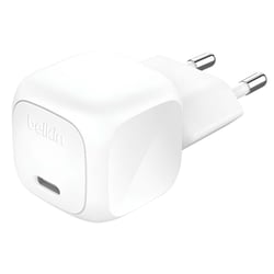 CHARGEUR USB-C 30W BLANC + CABLE USB-C VERS LIGHTNING
