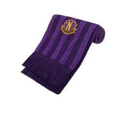 Mercredi - Echarpe Nevermore Academy Purple 190 cm