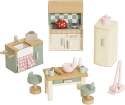 La Cuisine en bois – 20 Pièces - Le Toy Van - Beige