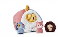 Maison Jules et 4 hochets caches - Lilliputiens - Beige