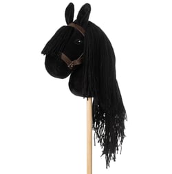 Joustra Cheval Noir Avec Jockey à Friction Réf 1044 - Rare Et En Boîte