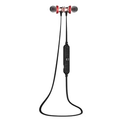 Ecouteurs Bluetooth Sport Sans Fil Magnétiques Avec Basse Puissante Et Micro Noir YONIS