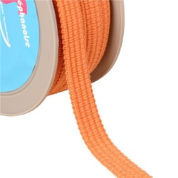 Bobine 20m Galon quatre cordons 15mm orange saumon