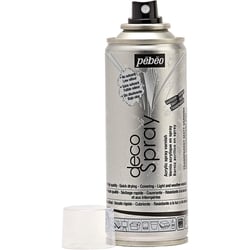 Vernis acrylique - Transparent - Mat - Tous supports - Pébéo - Decospray - 200ml