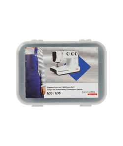 Set de pieds-de-biche pour B33 et B35 - Bernette Bleu