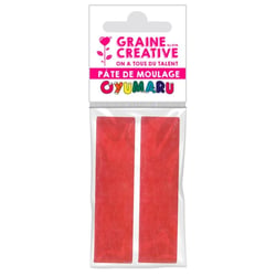 Oyumaru - Pâte Oyumaru 2 pains Rouge