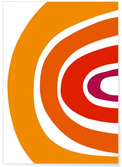 Affiche Arc en ciel | A3 : 29,7x42cm
