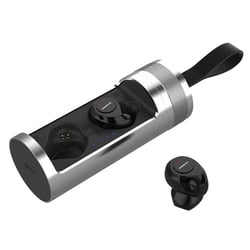 Ecouteurs Bluetooth Rose Gold Sans Fil Avec Boîtier De Charge Stéréo V5.0 Argent YONIS