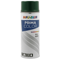 Spray de peinture acrylique - Vert mousse - RAL 6005 - Brillant - Tous supports - Prima Color - 400ml